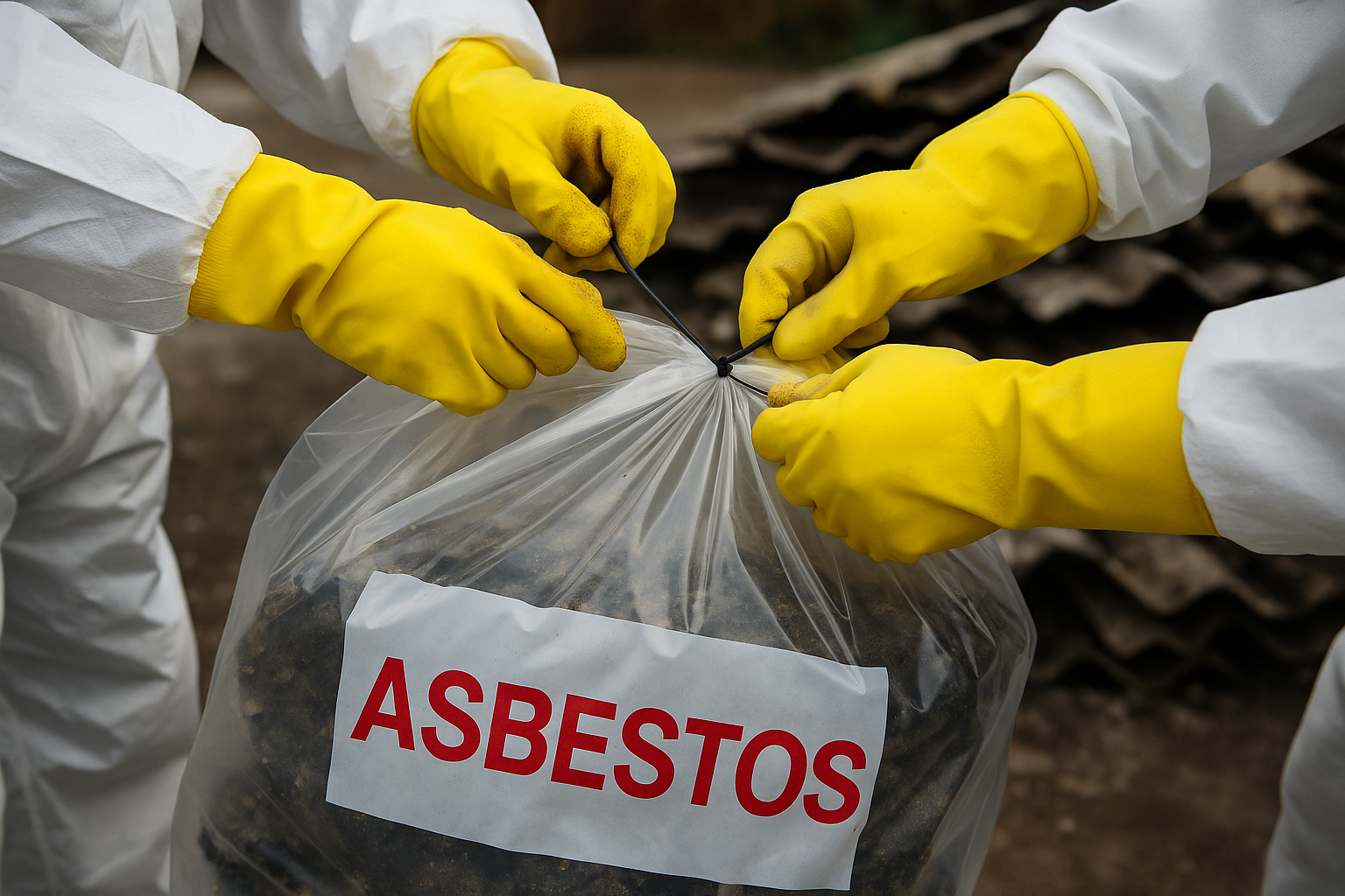 Asbestos survey for health and safety in Leatherhead