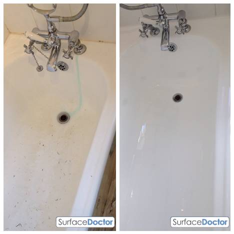 Bath resurfacing maintenance and care