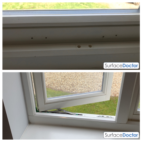 Expert window and window sill repair