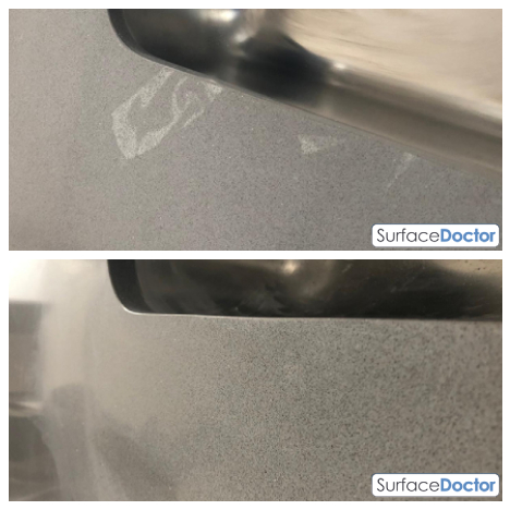 Winchester - Worktop edge and surface repair example