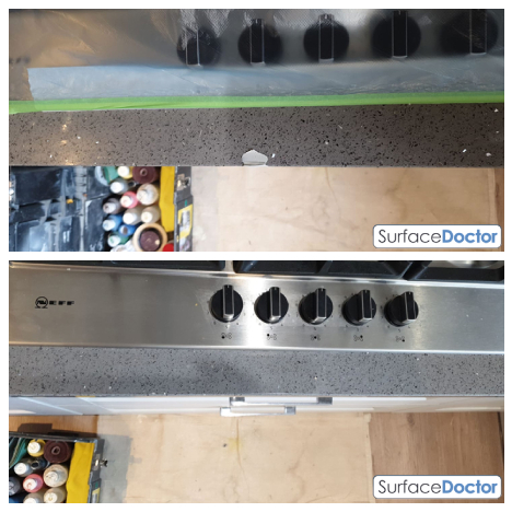 Professional kitchen worktop repair in Chelsea