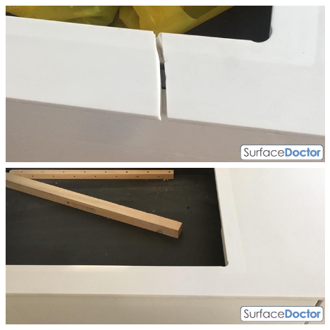 Professional kitchen worktop repair in Stevenage