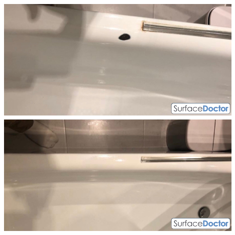 Bath crack repair Glasgow-City complete