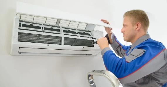 Air conditioning installation
