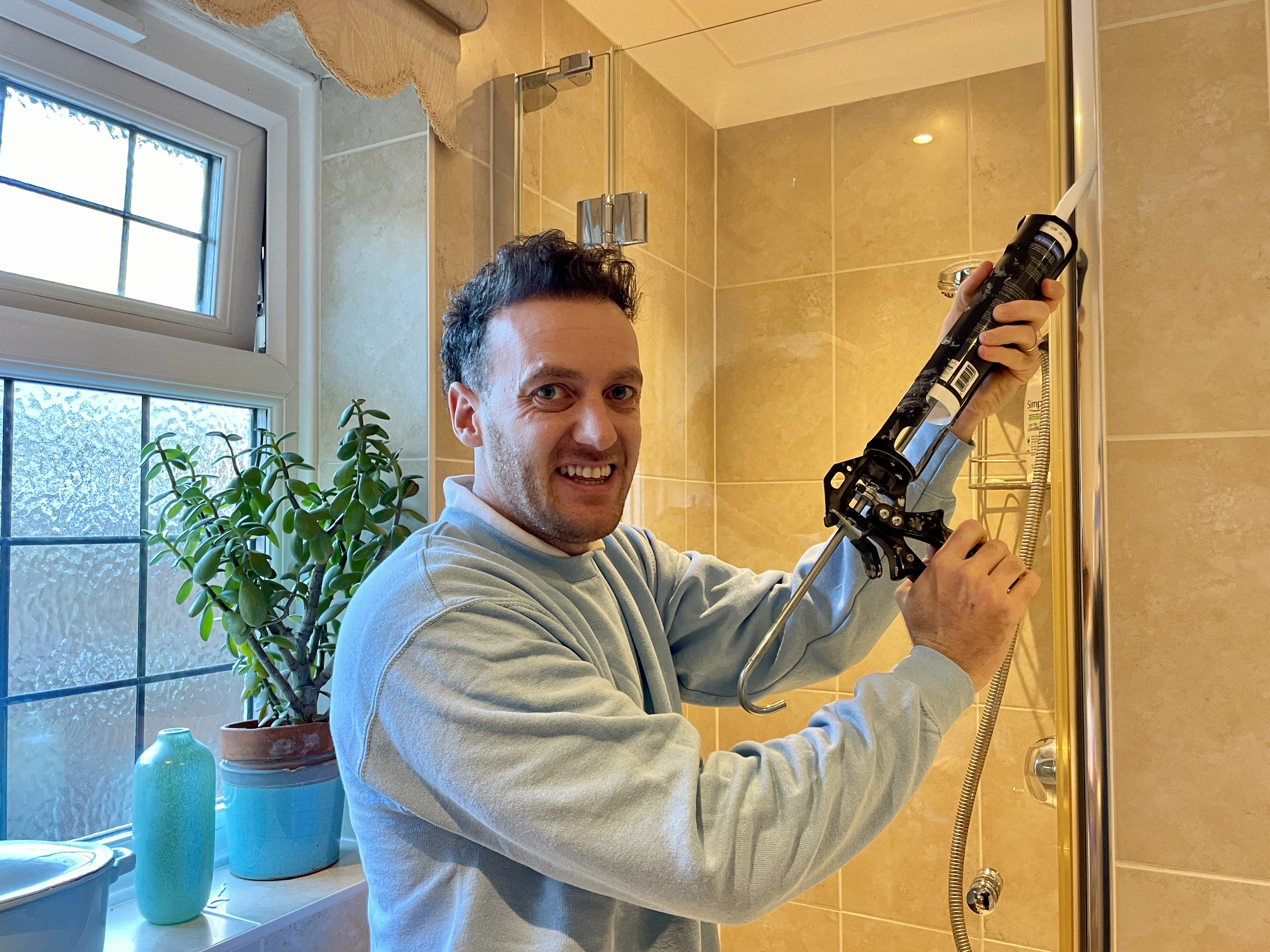 Mastic sealant for brickwork expansion joints in Hindhead